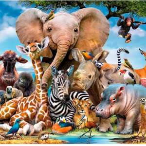 Puzzle 1000 piezas Animales