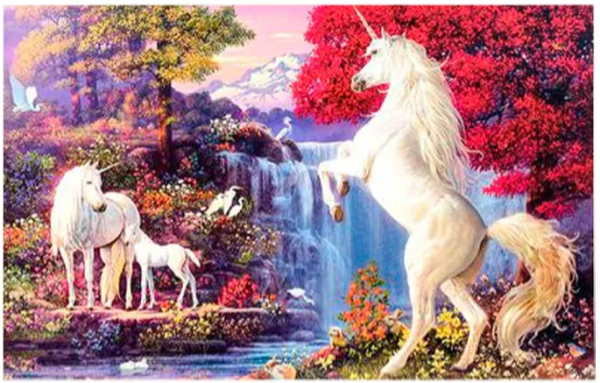 Puzzle 1000 piezas Unicornio